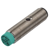 Pepperl&plus;Fuchs Inductive Proximity Stainless Steel Barrel Sensor; 12mm; Non-Embeddable; 10-60VDC; NO; PNP; Connector - M12